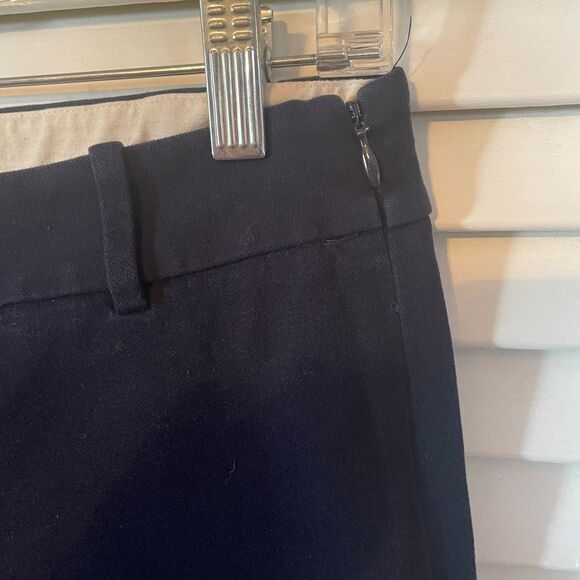 J CREW | the minnie pant navy blue 0 - Picture 6 of 10